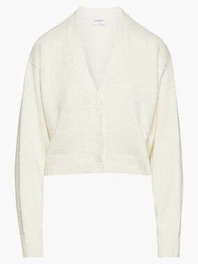 Aritzia Sunday Best Bianca Cardigan (Whisper White | S)